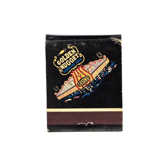 Vintage Rare Matchbook: “Golden Nugget Gambling Hall" Downtown Las Vegas, NV - Picture 2 of 4